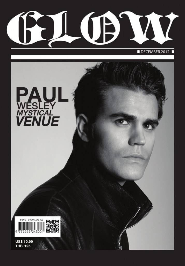 Paul Wesley @ GLOW vol.1 no.10 December 2012