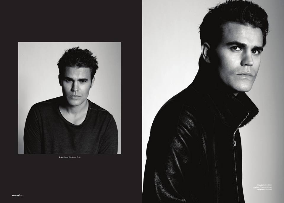 Paul Wesley @ GLOW vol.1 no.10 December 2012