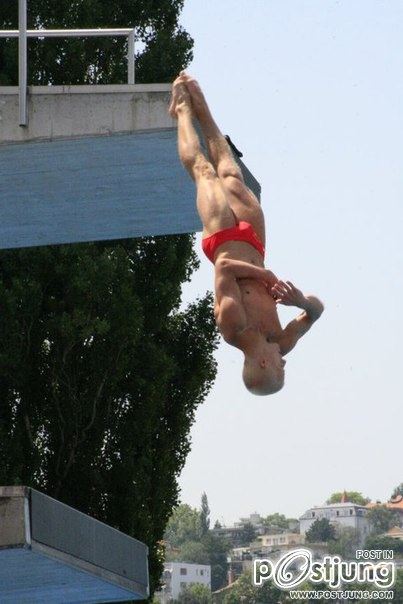 Swedish Diver Jesper Tolvers