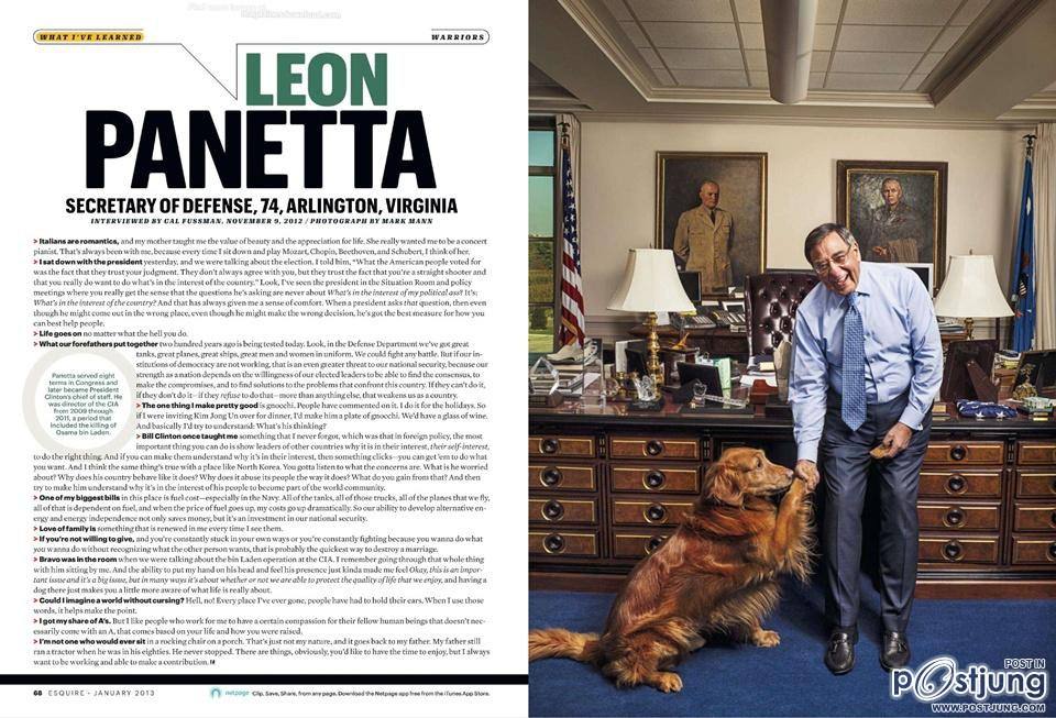 Esquire Magazine USA January 2013