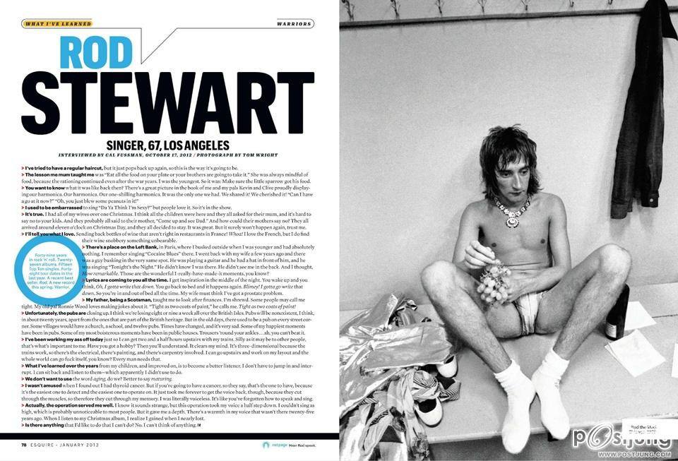 Esquire Magazine USA January 2013