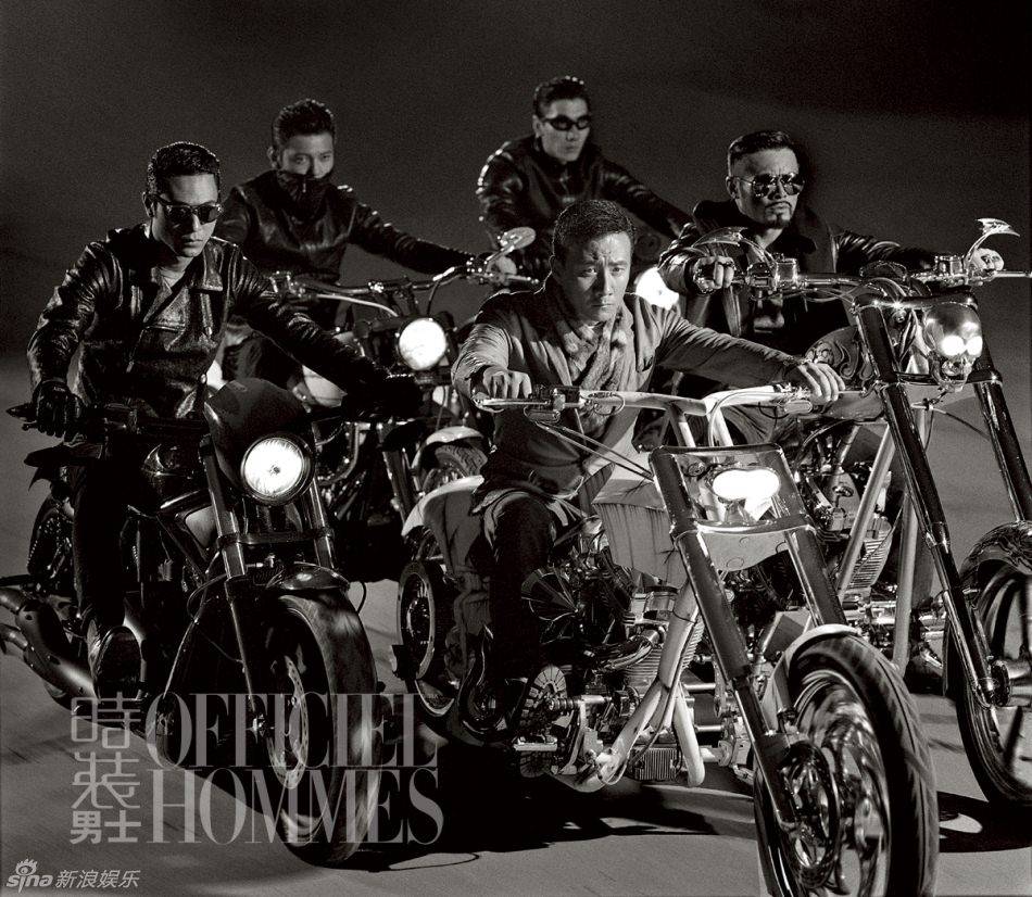 Hu Jun @ L'Officiel Hommes China December 2012