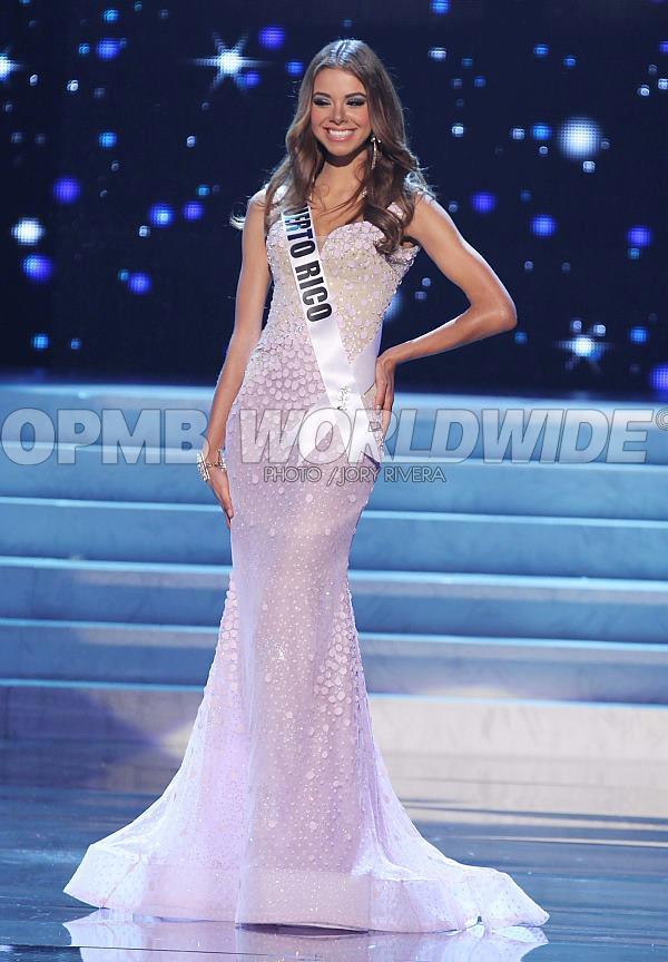 MU การประกวดรอบชุดราตรี ภาพชัดๆ