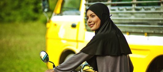 ใหม่ ดาวิกา เวอร์ชั่น สาวมุสลิม ในหนังเรื่องปิติภูมิ พรมแดนแห่งรัก