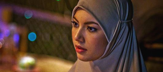 ใหม่ ดาวิกา เวอร์ชั่น สาวมุสลิม ในหนังเรื่องปิติภูมิ พรมแดนแห่งรัก