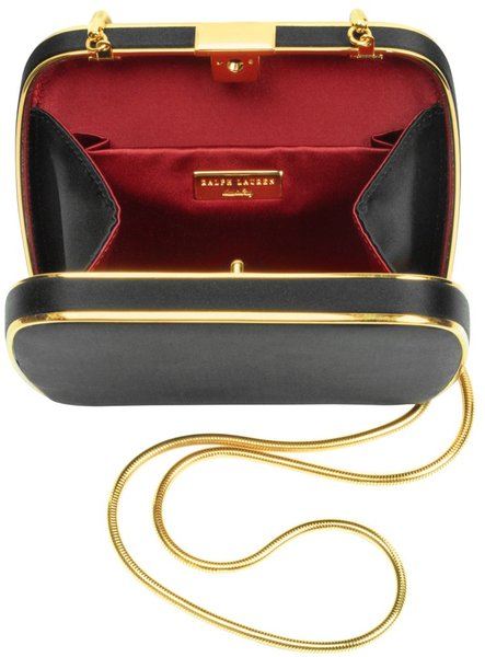 ralph lauren black clutch