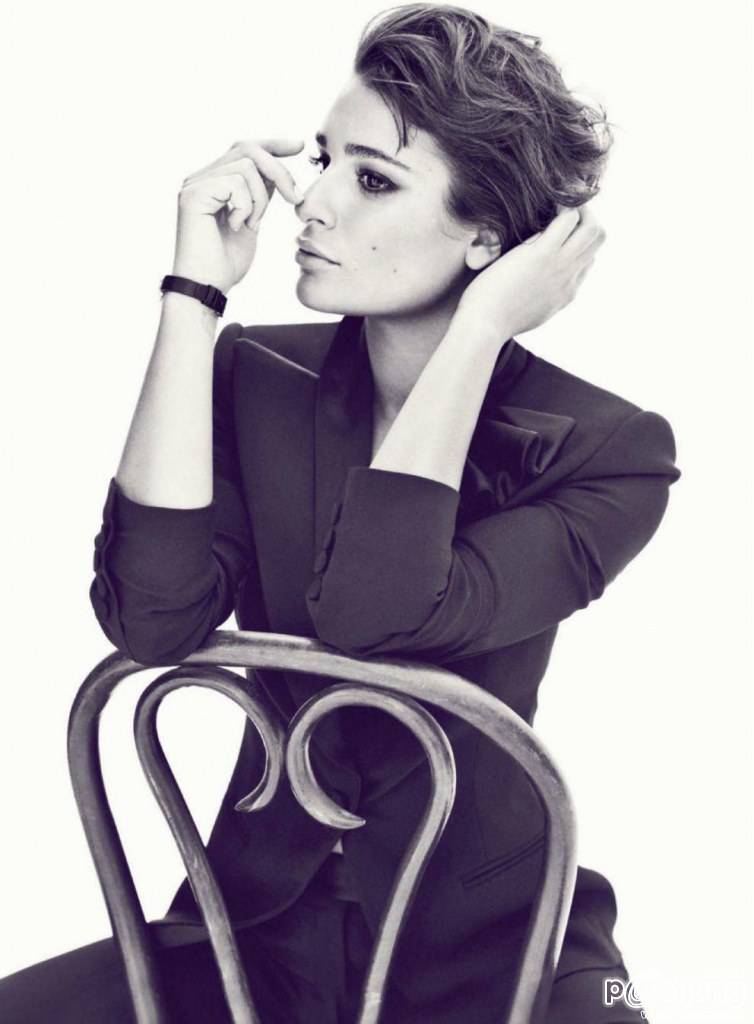 Lea Michele @ Marie Claire USA January 2013
