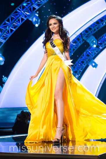 Miss Universe ( Asian ) girl 2012