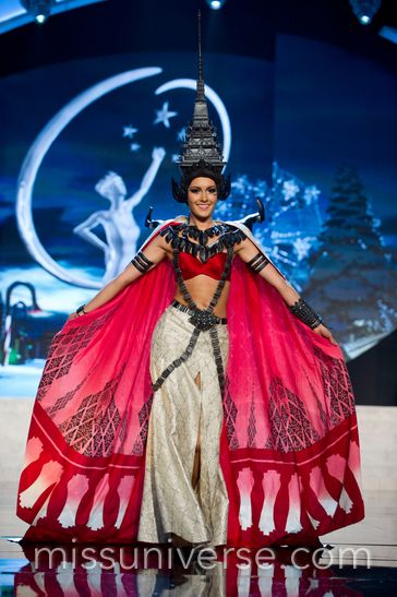 Miss Universe ( Asian ) girl 2012