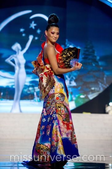 Miss Universe ( Asian ) girl 2012