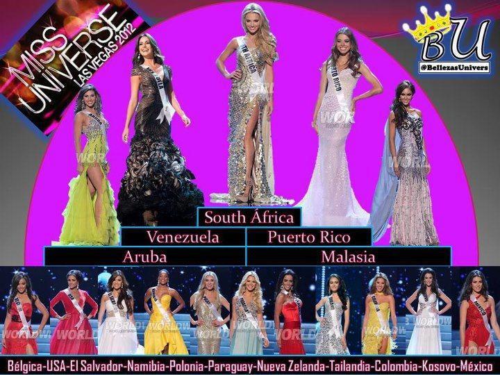 Miss Universe 2012 South Africa สาวที่มาแรง แช้งโค้งทุกนาง