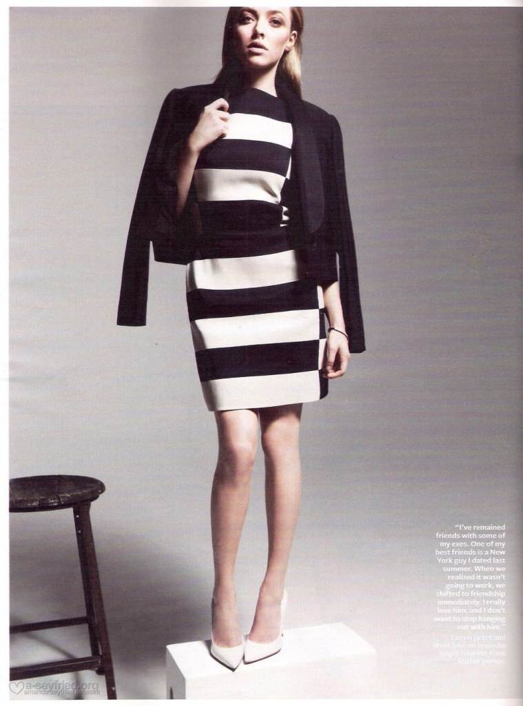 Amanda Seyfried @ InStyle US January 2013