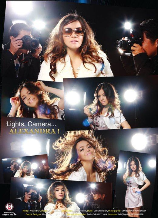 Alexandra Bounxouei  นางเอกละคร เพลงรักรี่มฝั่งโขง