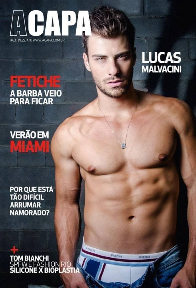 Lucas Malvacini @ A Capa #63 December 2012