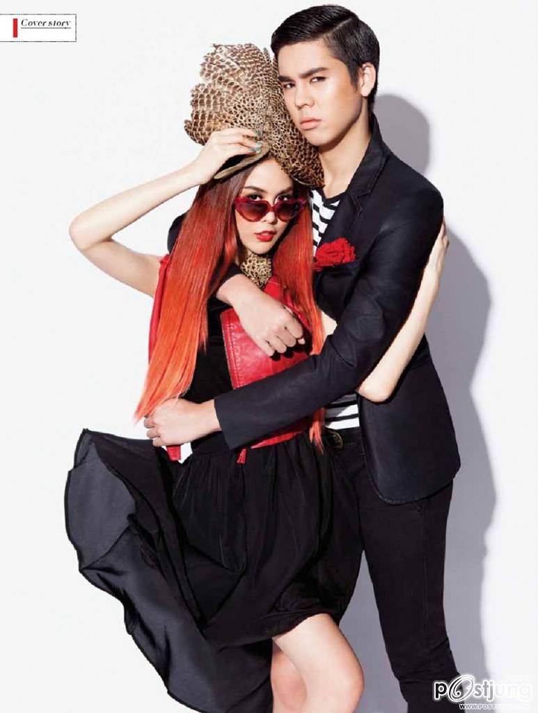 พีค-ภัทรศยา & พีช พชร @ Q magazine December 2012