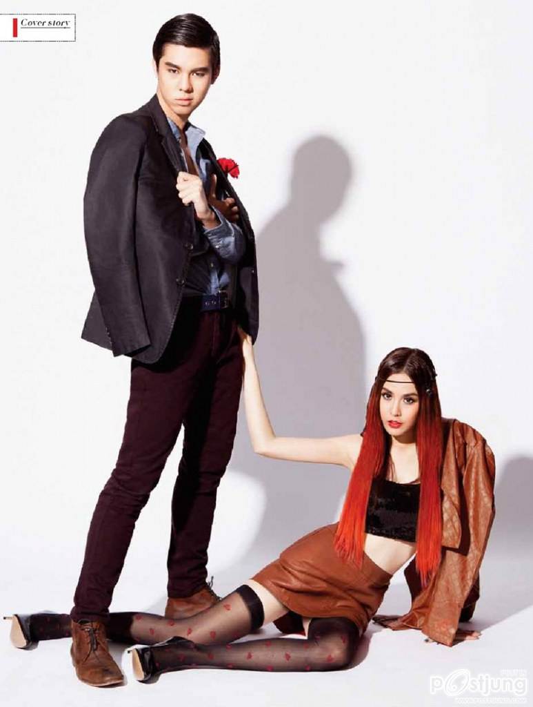 พีค-ภัทรศยา & พีช พชร @ Q magazine December 2012