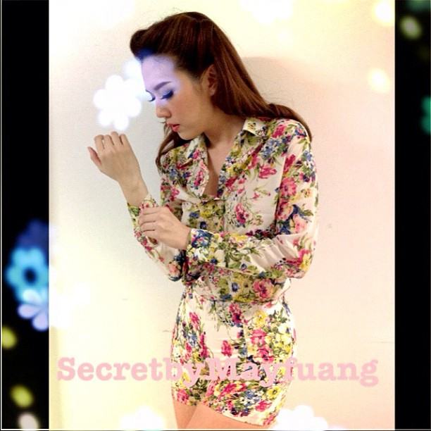 แฟชั่นเป๊ะๆ ของ เมย์ เฟื่องอารมณ์