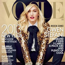 Gwen Stefani @ Vogue US January 2013