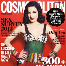 Dita Von Teese @ Cosmopolitan India December 2012