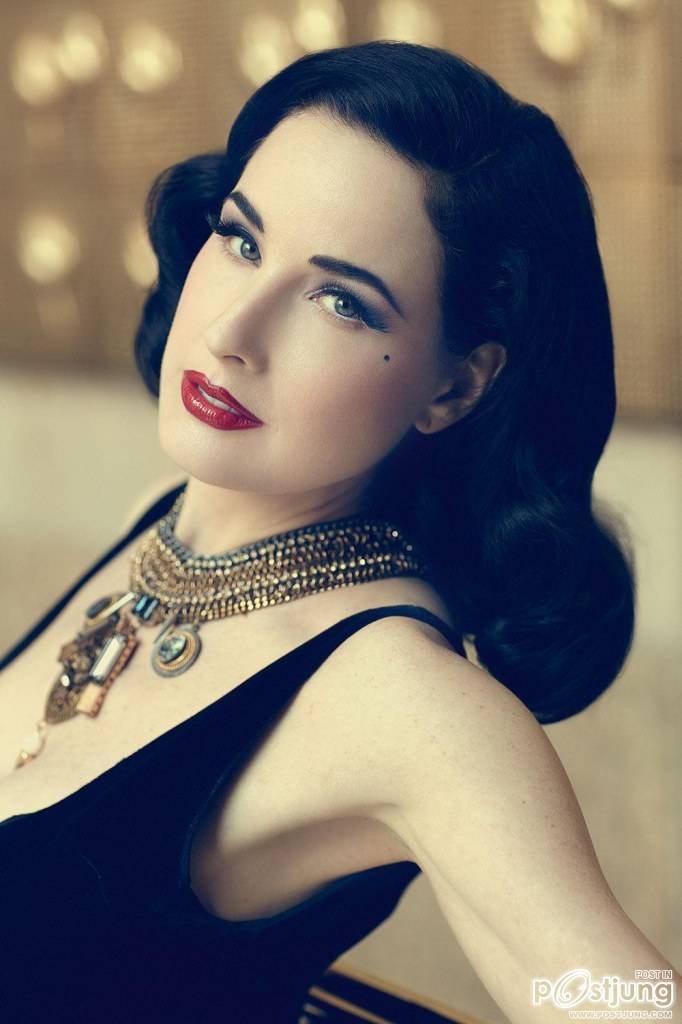 Dita Von Teese @ Cosmopolitan India December 2012