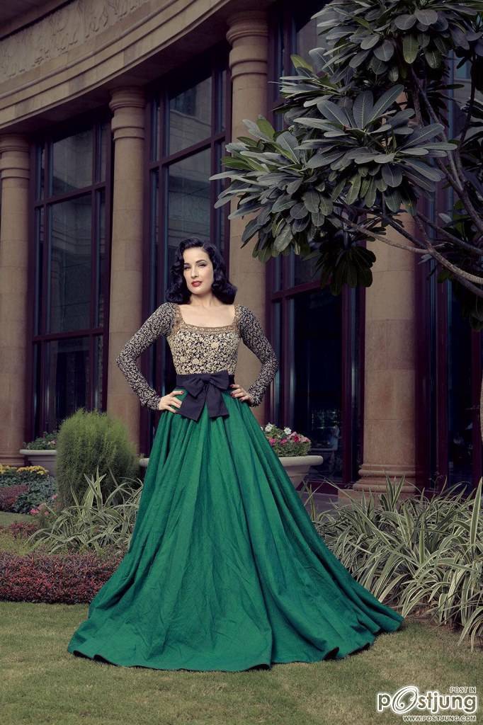 Dita Von Teese @ Cosmopolitan India December 2012