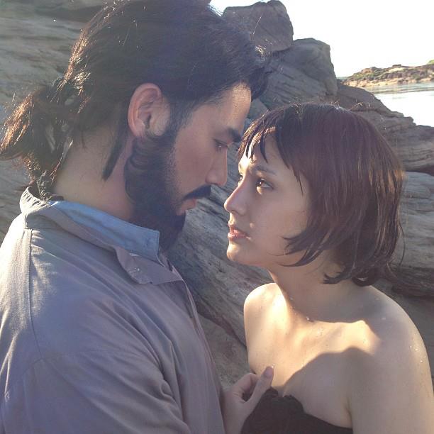 ภาพล่าสุดจากกองถ่ายละครฟ้าจรดทราย ตุ้ย-ขวัญ จัดเต็ม