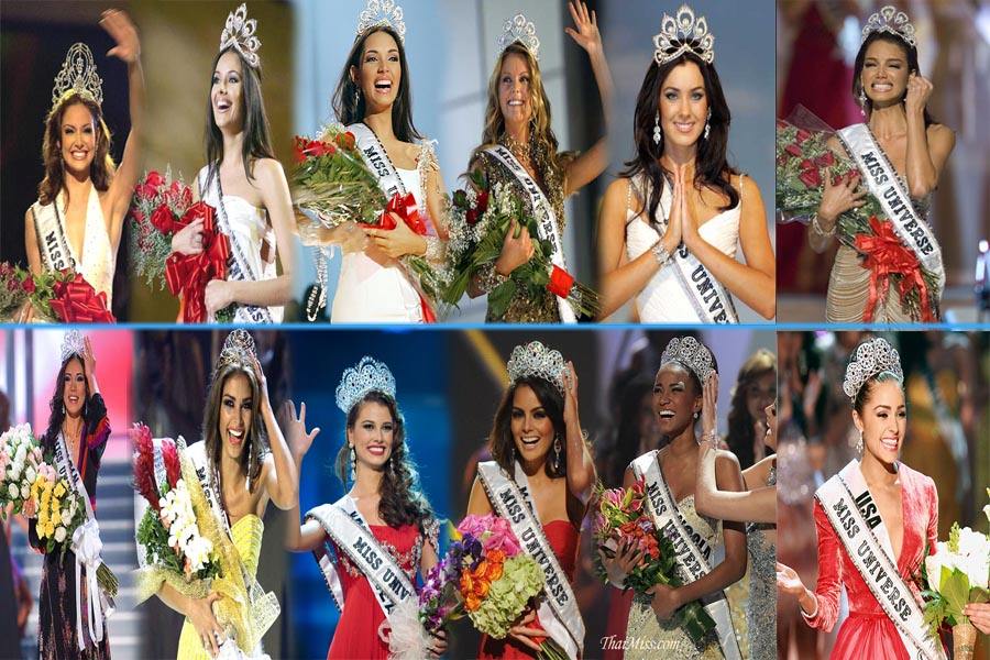 12 ปี แห่งความสวย  M i s s  U n i v e r s e