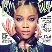 Tyra Banks @ Harper's Bazaar Singapore January 2013