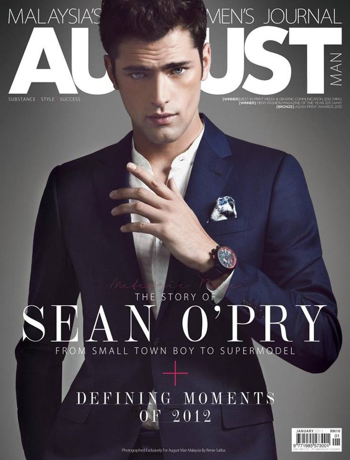 Sean O'Pry @ August Man Malaysia January 2013