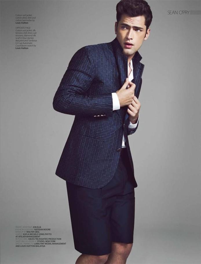 Sean O'Pry @ August Man Malaysia January 2013