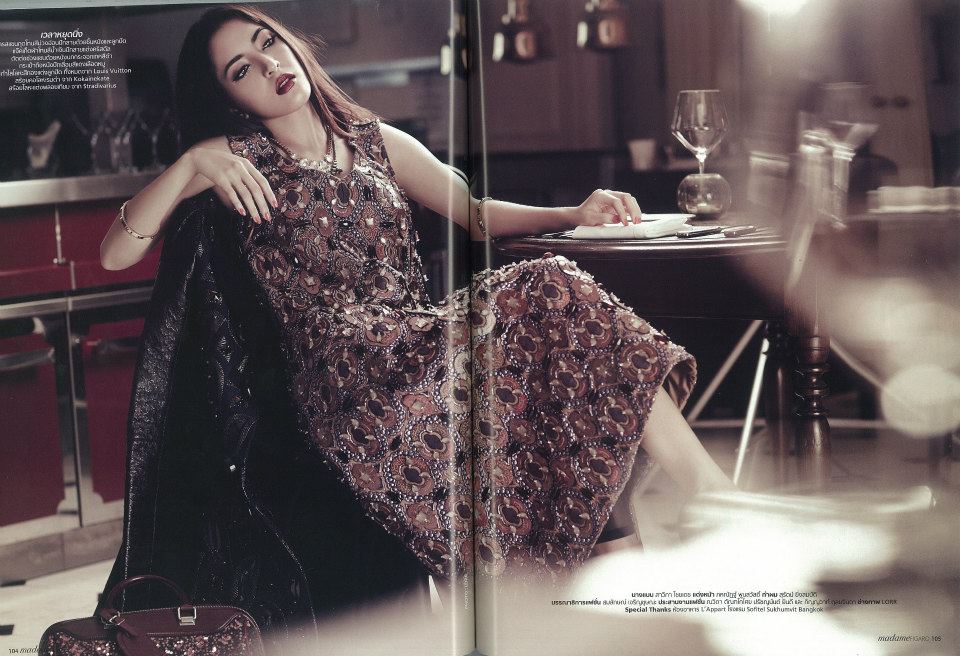 พิ้งกี้ สาวิกา ถ่ายแบบนิตยสาร ปีนี้ She งานเยอะ