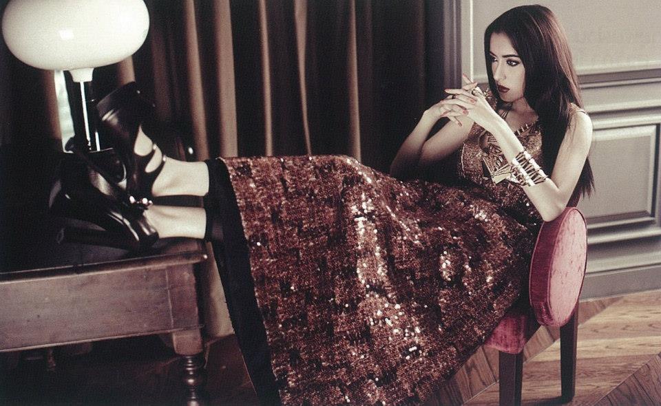 พิ้งกี้ สาวิกา ถ่ายแบบนิตยสาร ปีนี้ She งานเยอะ