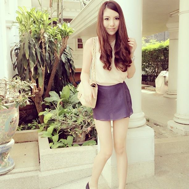 จินนี่ Kamikaze สวย ใส ไฮโซ กับสไตล์การแต่งตัวของเธอ