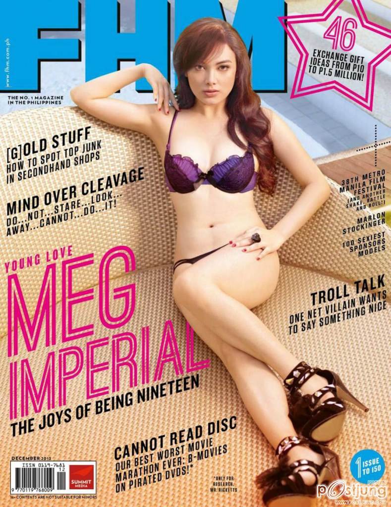 Meg Imperial @ FHM Philippines December 2012