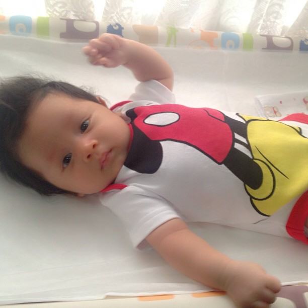 อัพเดทความน่ารัก น้องโปรด ลูกแม่เป้ย