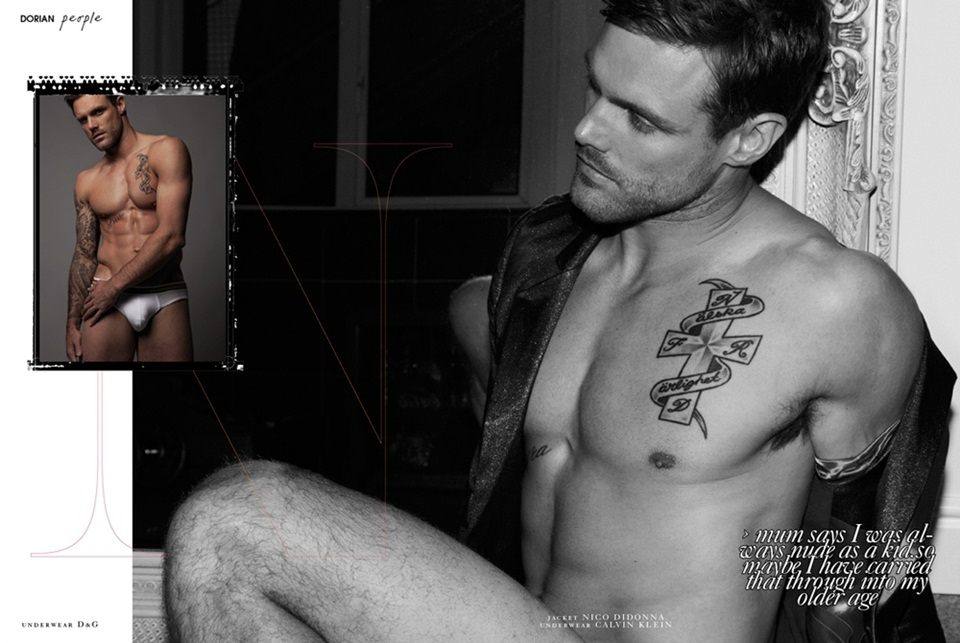 Nick Youngquest @ Dorian Magazine Winter 2012