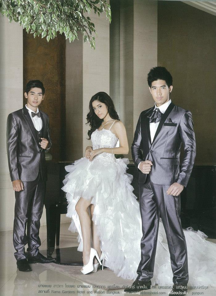 พิ้งกี้ ถ่าย Fashion Shoot "I Do" magazine