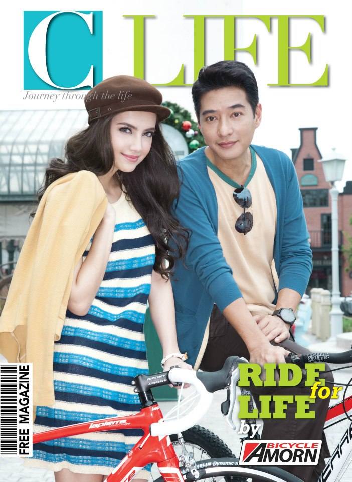 ก้อง สหรัถ & ซาร่า เล็กจ์ @ C.life Magazine issue 8 December 2012