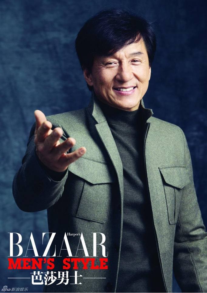 Jackie Chan @ Harper's Bazaar Men's Style November 2012