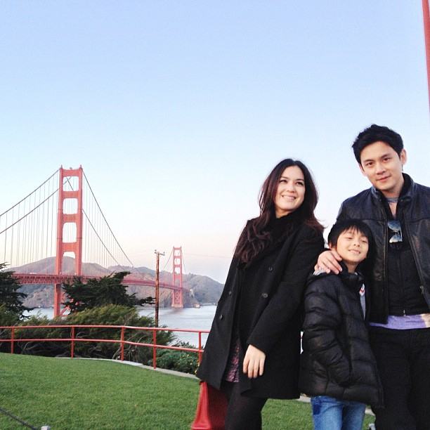 ฟลุค ควง นาตาลี - โบ - อชิ เที่ยวซานฟรานซิสโก แบบยกครอบครัว