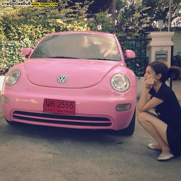 ''เพชรจ้า''ทุ่มเงินล้านถอยโฟล์คให้นิวเคลียร์วันเกิด!!