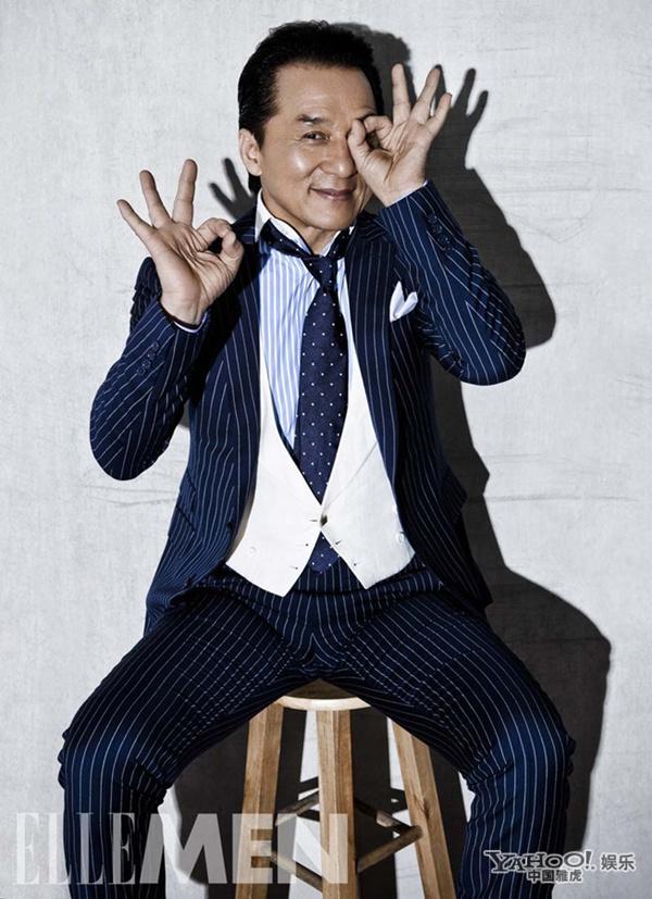Jackie Chan @ ELLE Men China January 2013