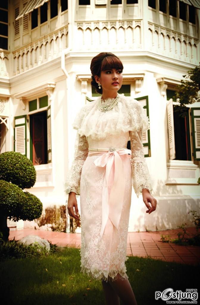 ญาญ่า มิ้นต์ คิม มาร์กี้ ในชุดไทย