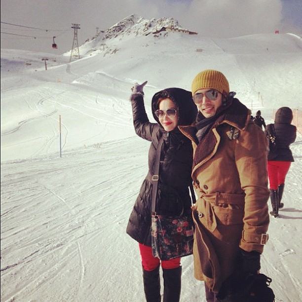 หวานชื่น! อั้ม ควง นัท สวีทกลางหิมะในสวิตเซอร์แลนด์