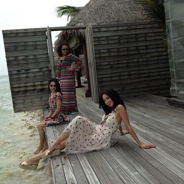 อั้ม พัชรภา  in Maldives !  สวยมาากกกกกกกกก