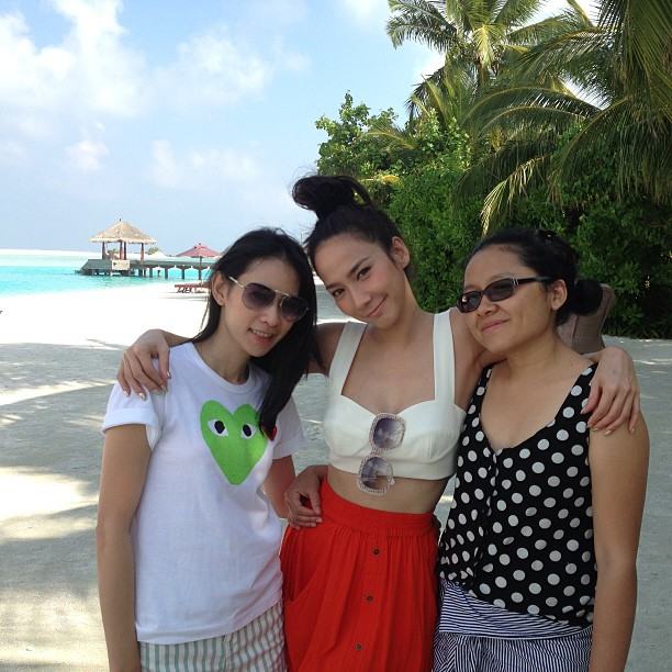 อั้ม พัชรภา  in Maldives !  สวยมาากกกกกกกกก