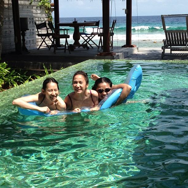 อั้ม พัชรภา  in Maldives !  สวยมาากกกกกกกกก