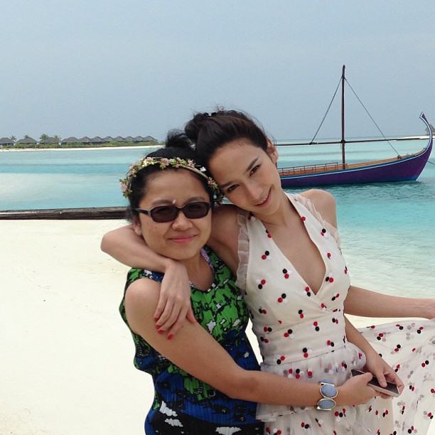 อั้ม พัชรภา  in Maldives !  สวยมาากกกกกกกกก