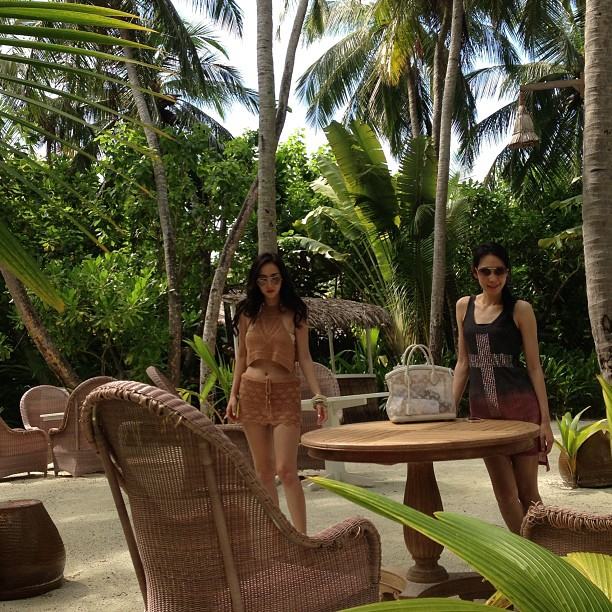 อั้ม พัชรภา  in Maldives !  สวยมาากกกกกกกกก