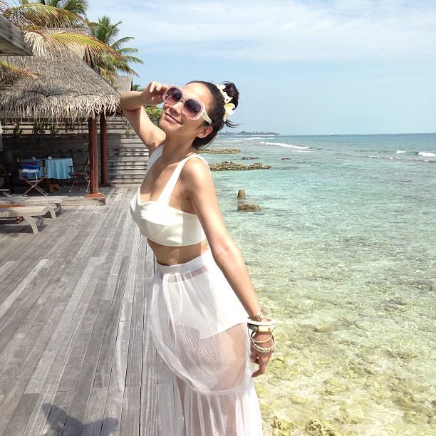 อั้ม พัชรภา  in Maldives !  สวยมาากกกกกกกกก